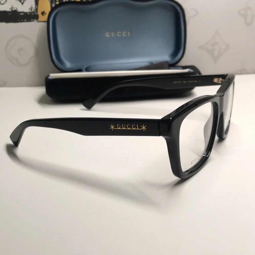 Luxury New Authentic Gucci GG1177O 004 Eyeglasses